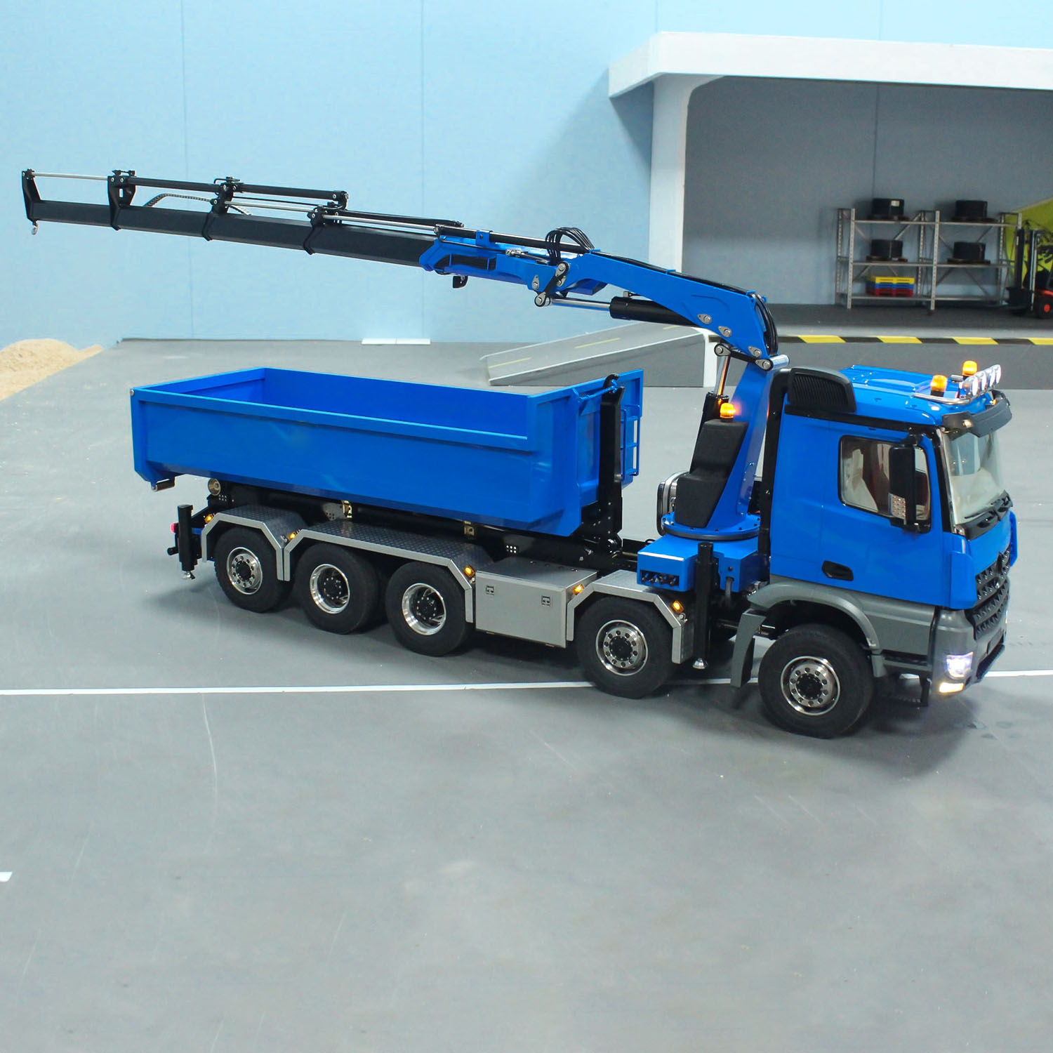 Rc Hobby Model - 10x10 RC 1/14 Hydraulic Metal Crane