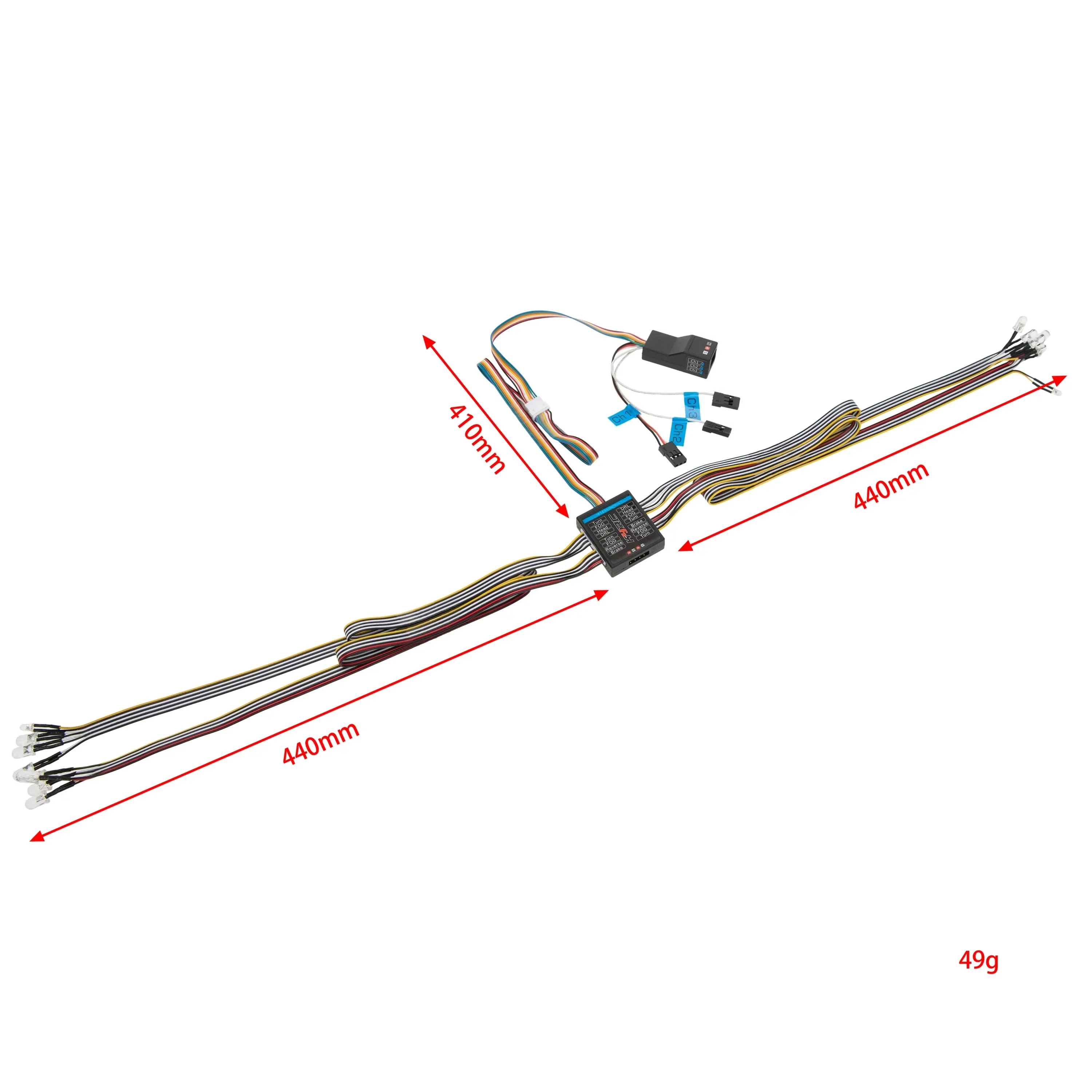 RC Car 1/8 1/10 RC Car 14 LED  - Rc Hobby Lobby 评论和价格