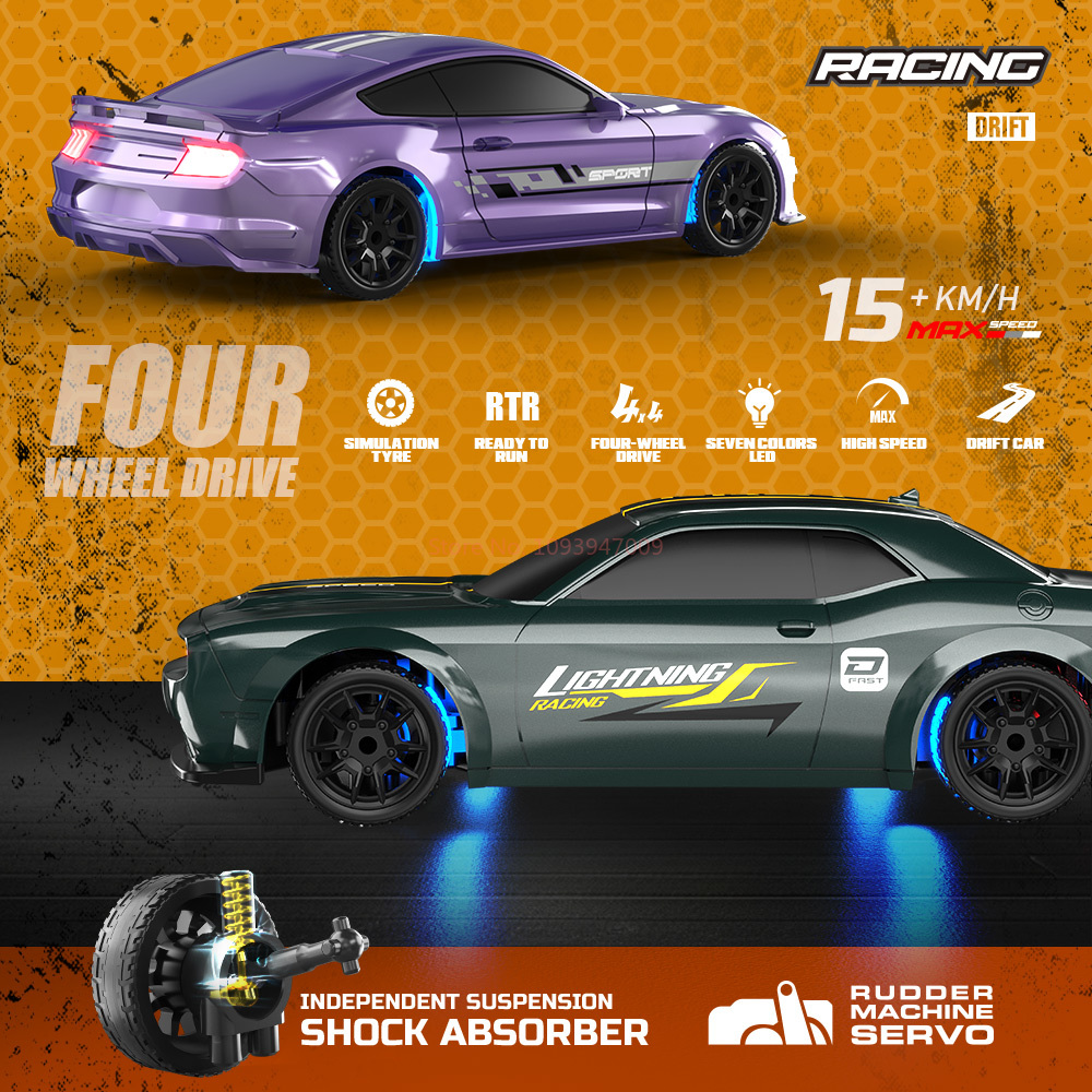 Professional 1/43 Mini RC Drif - Rc Hobby Grade Drift Car 评论和价格