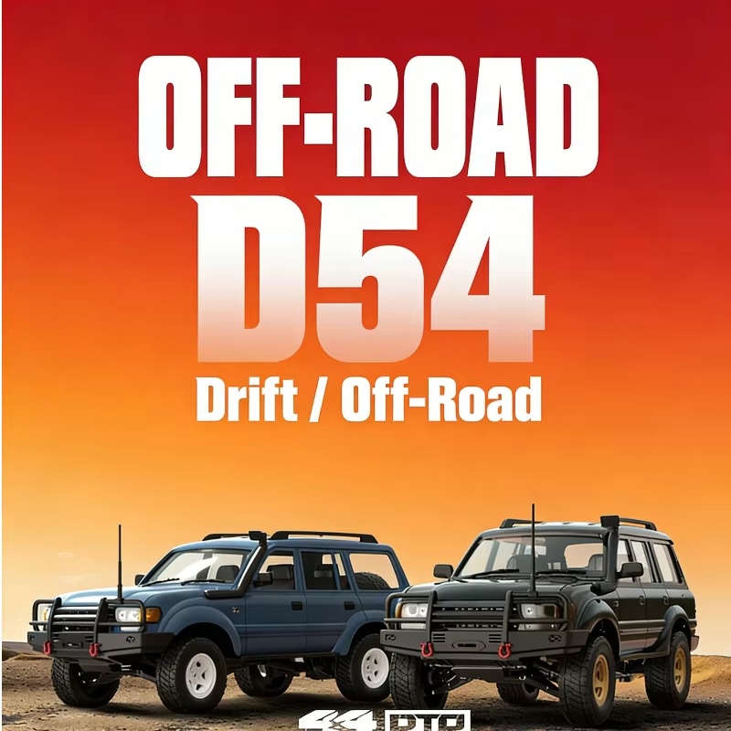 2026 New WPL D54 1:16 RC Crawl - Rc Hobby Grade Drift Car 评论和价格