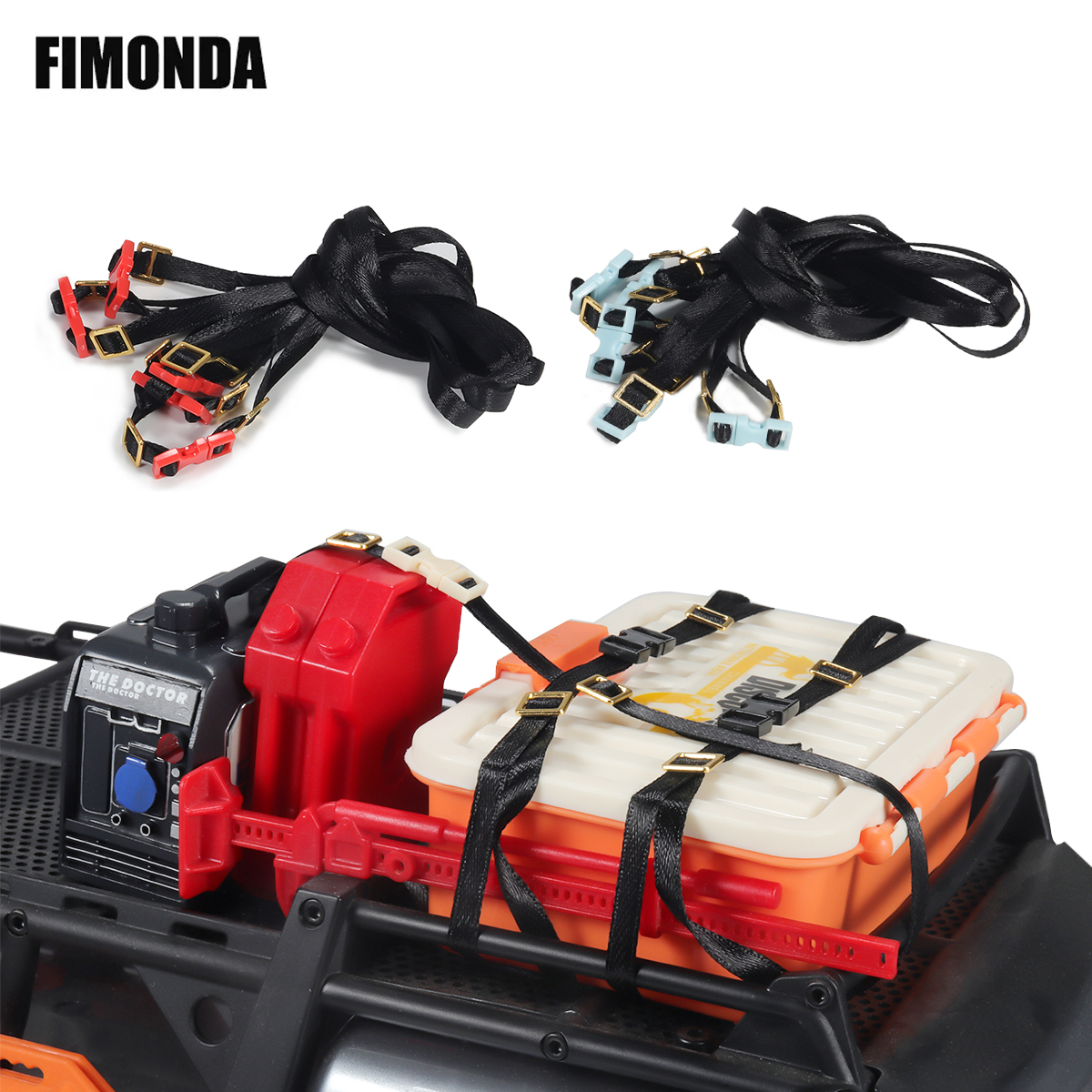 5Pcs Scale Luggage Rope Roof R - Rc Crawler 4X4 评论和价格