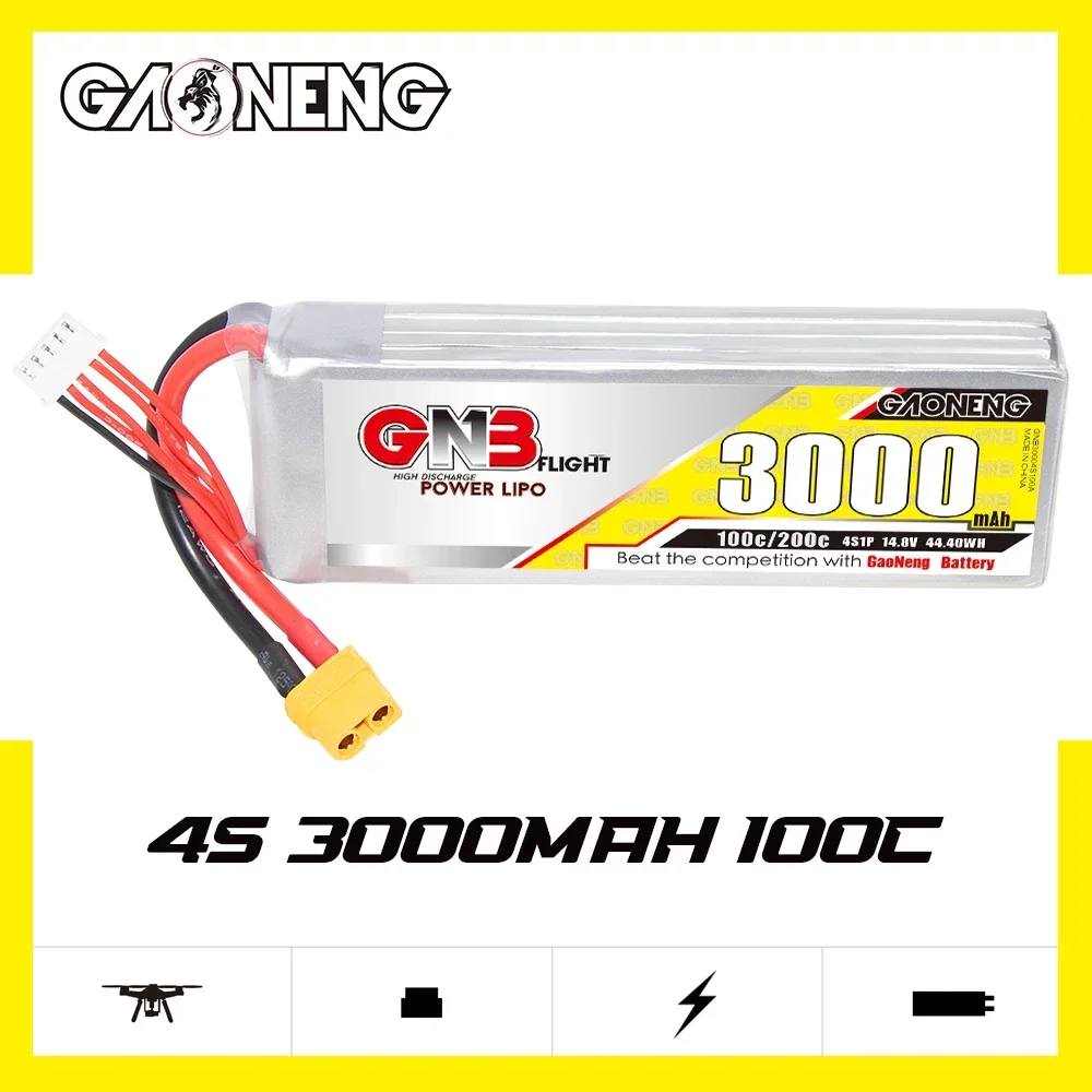 GAONENG GNB 3000mAh 4S 100C 20 - Rc Hobby Model 评论和价格