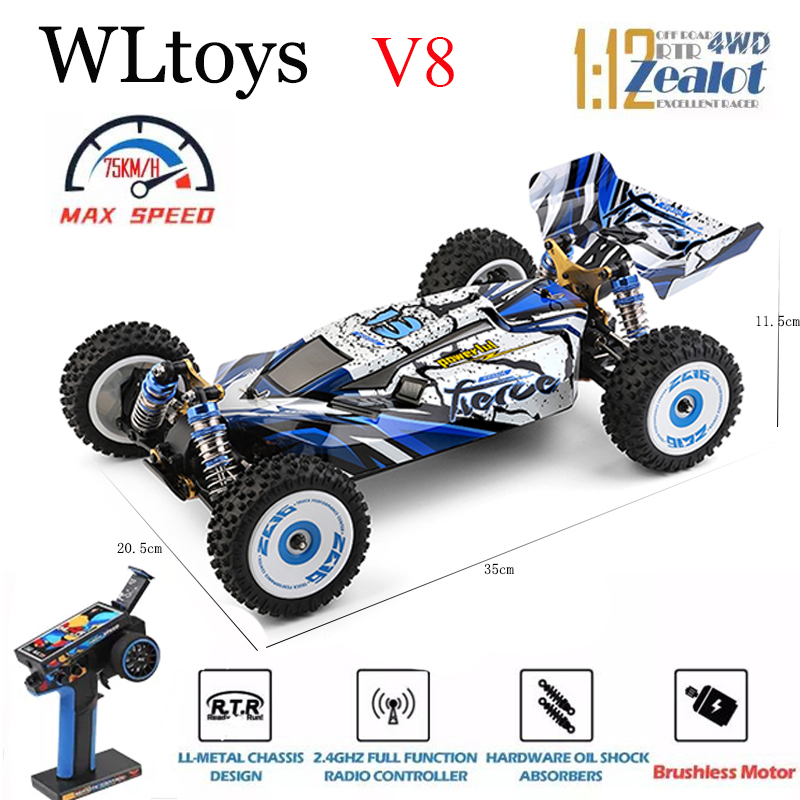 WLtoys 124017 124007 75KM/H  R - Rc Hobby Lobby 评论和价格