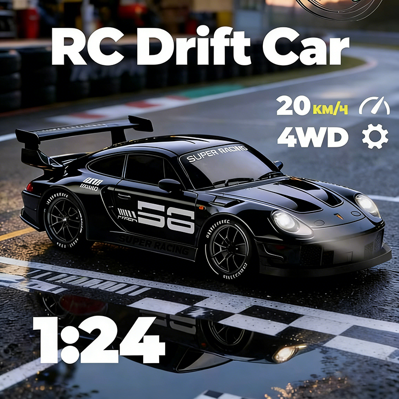 2026 New 1:24 4WD RC Drift Car - Rc Hobby Grade Drift Car 评论和价格