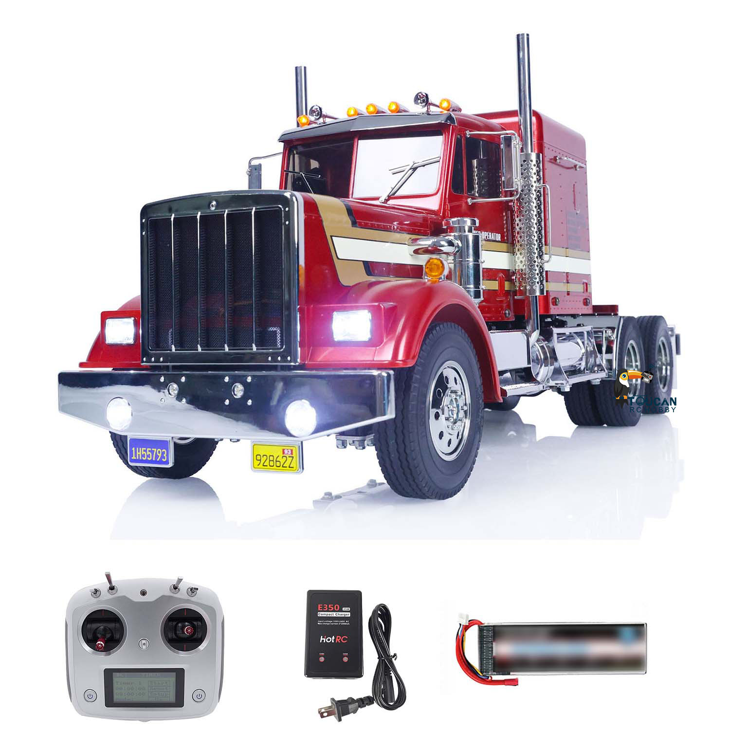 1/14 RC Tractor Truck 6x4 RTR  - Rc Hobby Model 评论和价格